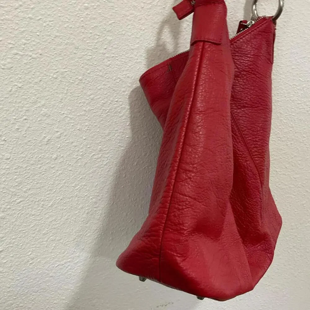 Mila Paoli Women's Red Bag - Picture 4 of 8